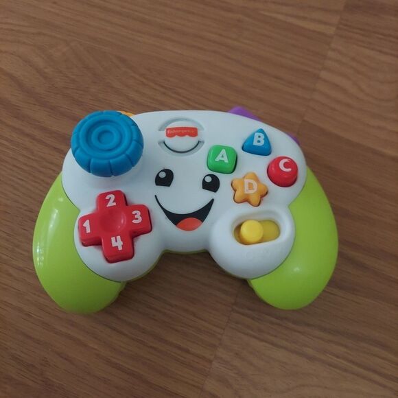 Fisher Price Laugh & Learn Video Game Controller Baby Toy Music, Sound, & Lights - Picture 1 of 3